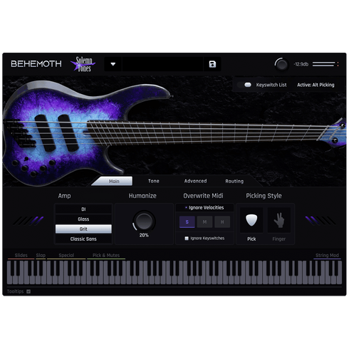 Behemoth Bass Solemn Tones 