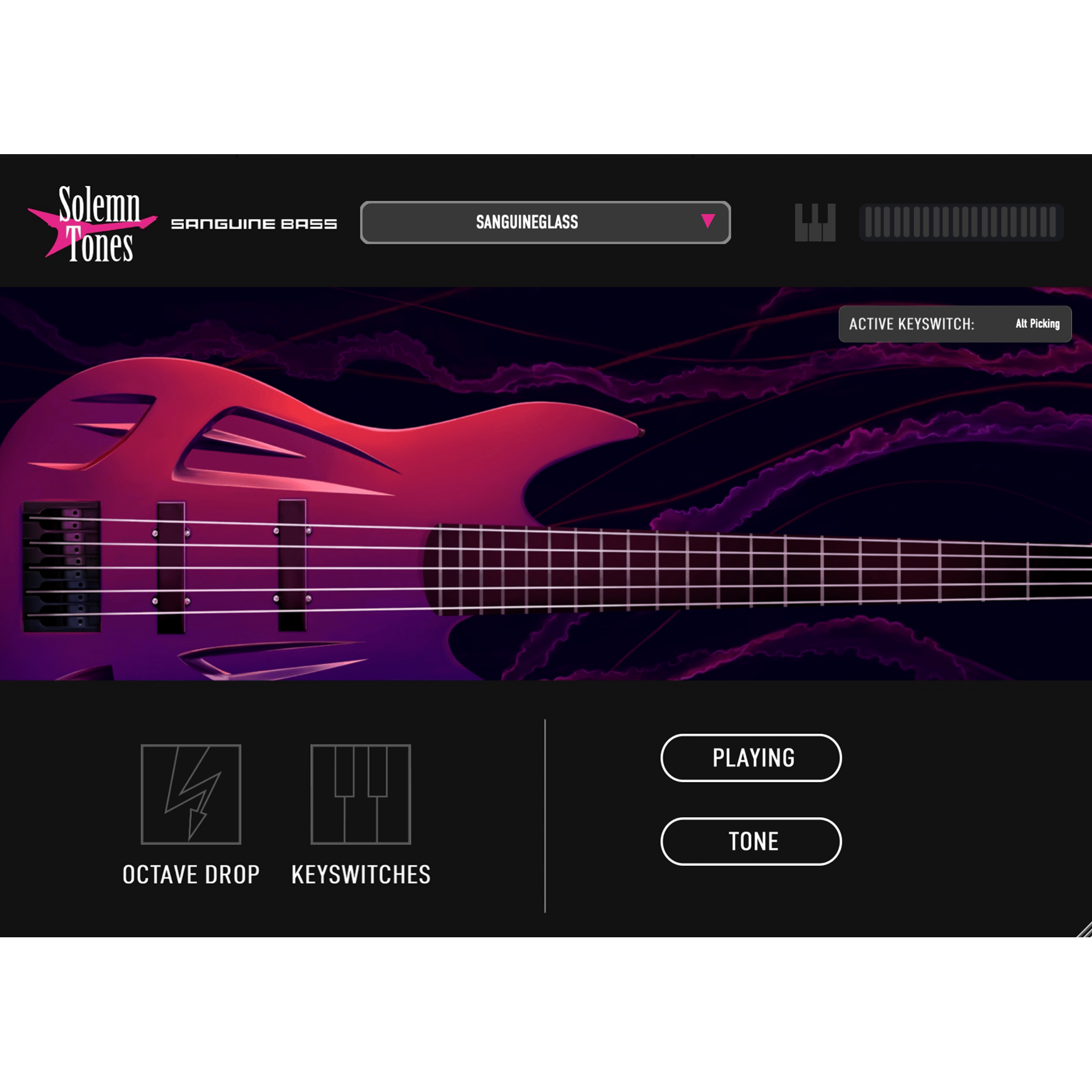 Sanguine Bass Digital Instrument Solemn Tones 